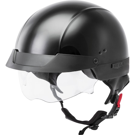 Gmax Hh-75 Half Helmet Black 2X 72-65002X
